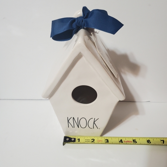 1,   New Rae Dunn KNOCK birdhouse - Picture 5 of 13
